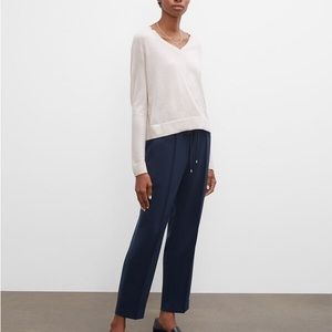(SOLD) Club Monaco Pull-On Trousers size 6 colour navy